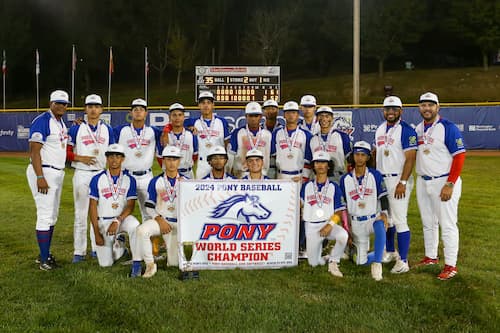 Guaynabo, Puerto Rico, con el reconocimiento de campeón de la PONY World Series 2024