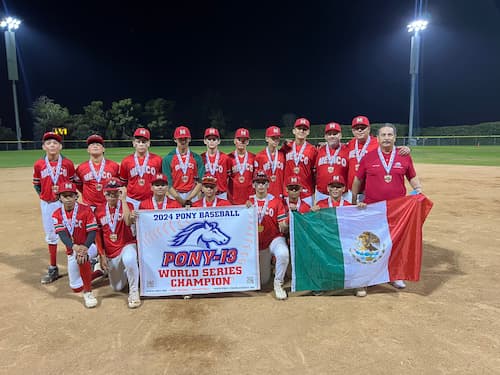 Representación de Monterrey en la PONY-13 World Series 2024