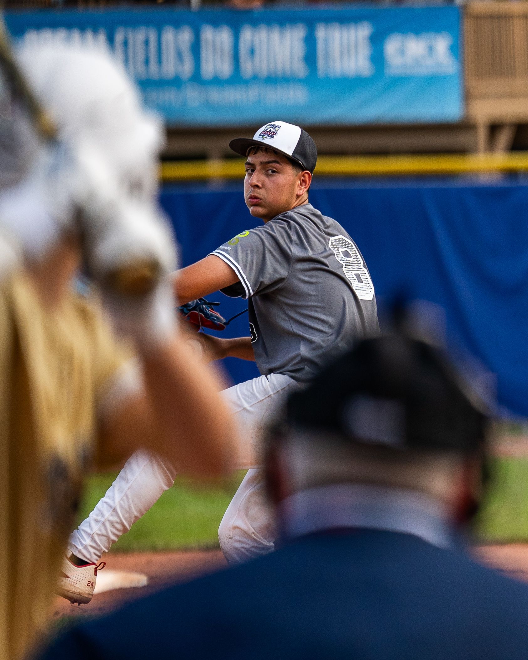 Árbitro durante un juego de la PONY League World Series. Archivo PLWS